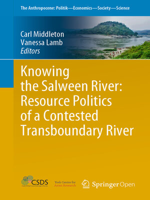 cover image of Knowing the Salween River